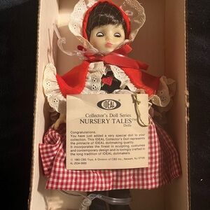 Ideal Collector's Doll in Red and White Outfit